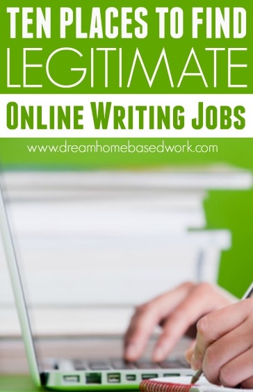 Love Writing? Here are 10 places where you can find legitimate online writing jobs without having to pay anything to get access to the listings.