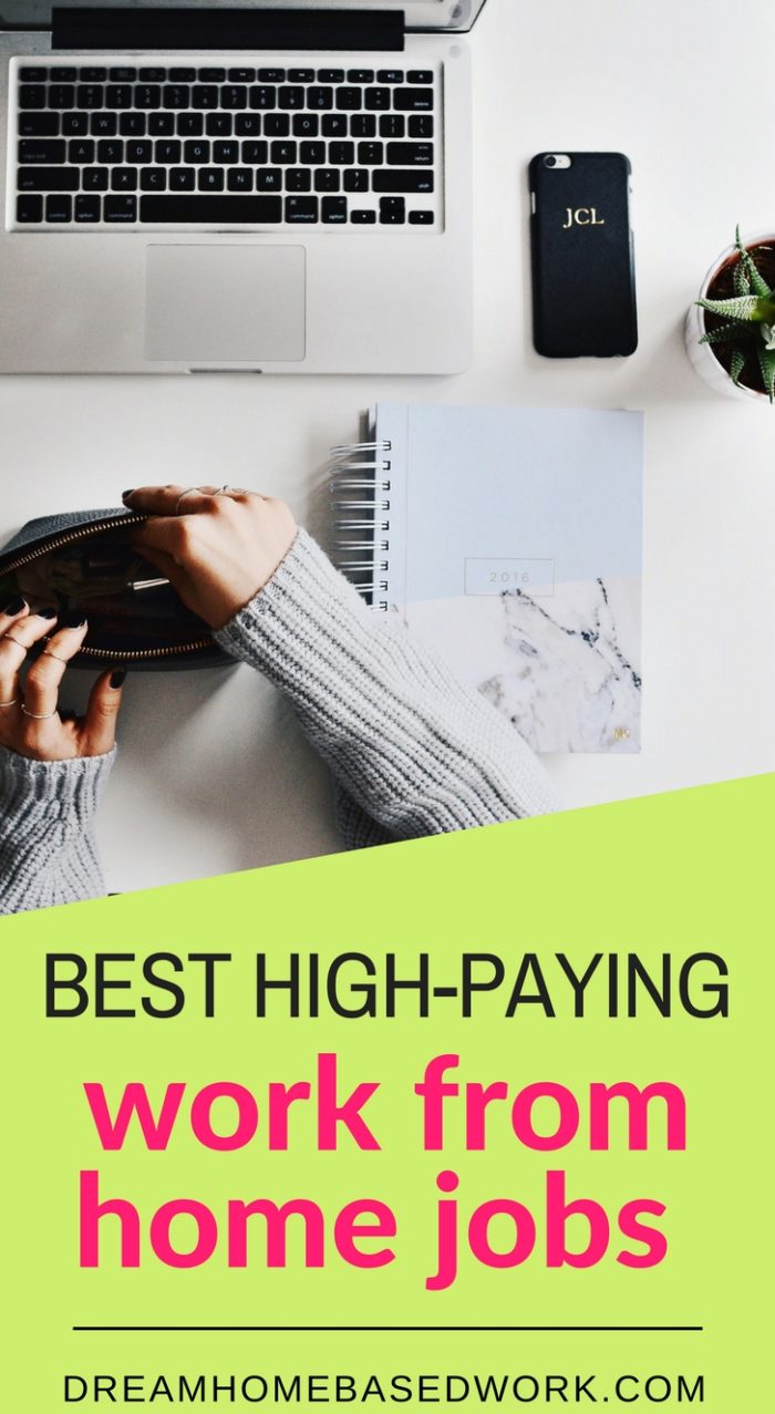 Best 5 HighPaying Work from Home Jobs (Earn Up To 55/hr)