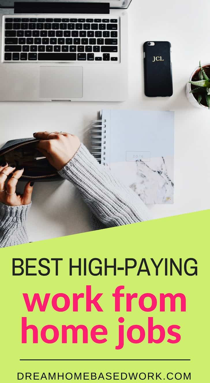 Best 5 High-Paying Work from Home Jobs (Earn Up To $55/hr)