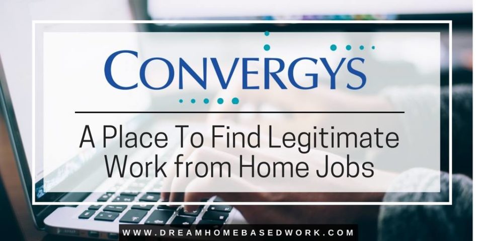 Convergys: A Place To Find Legitimate Work from Home Jobs