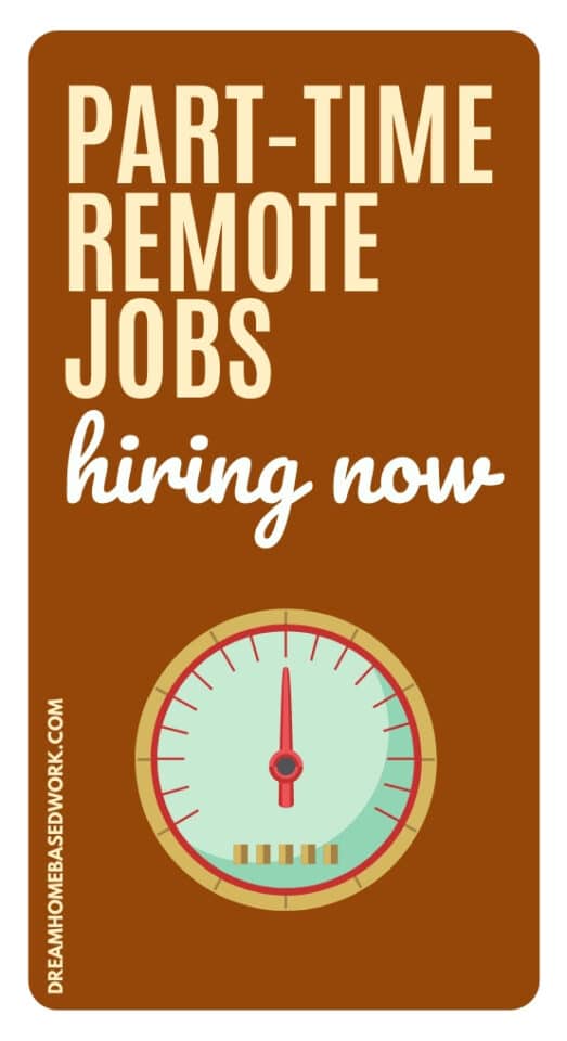 8 Remote Part Time Jobs Hiring Now Flexible Work At Home