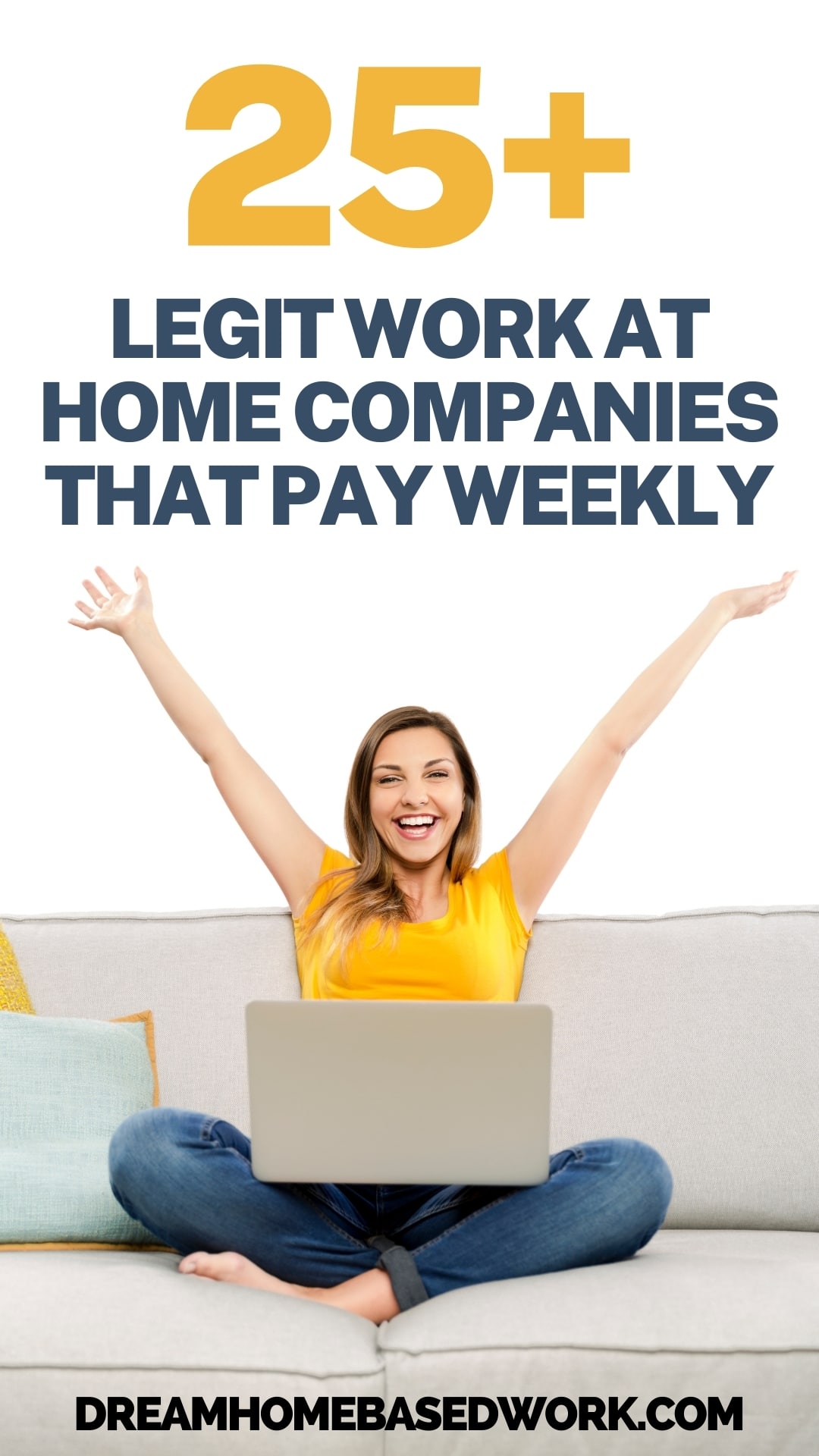 25+ Legit Online Jobs That Pay Weekly Work from Home