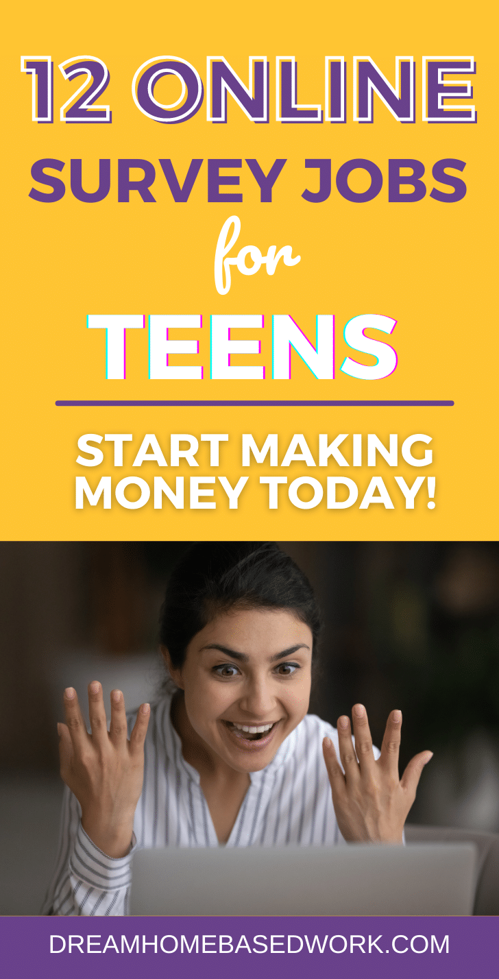 12 Online Survey Jobs for Teens: Start Making Money Today! - Dream Home ...