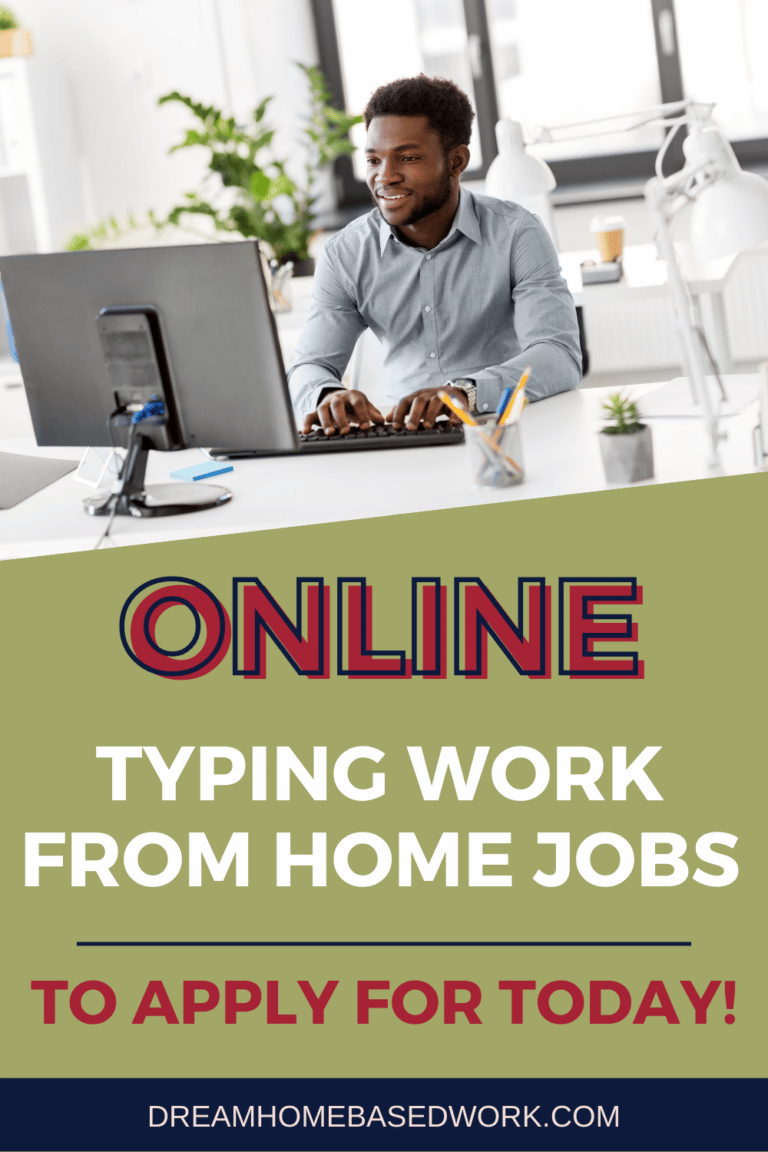 9 Online Typing Work from Home Jobs to Apply for Today!