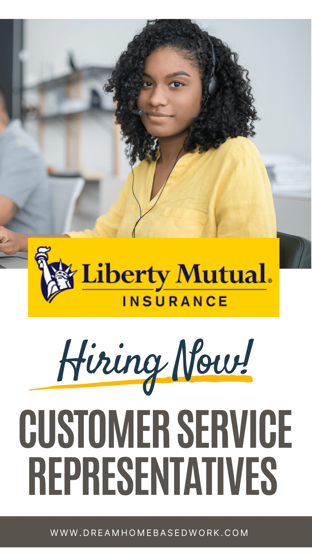 Liberty Mutual is Hiring WorkatHome Customer Service Reps!