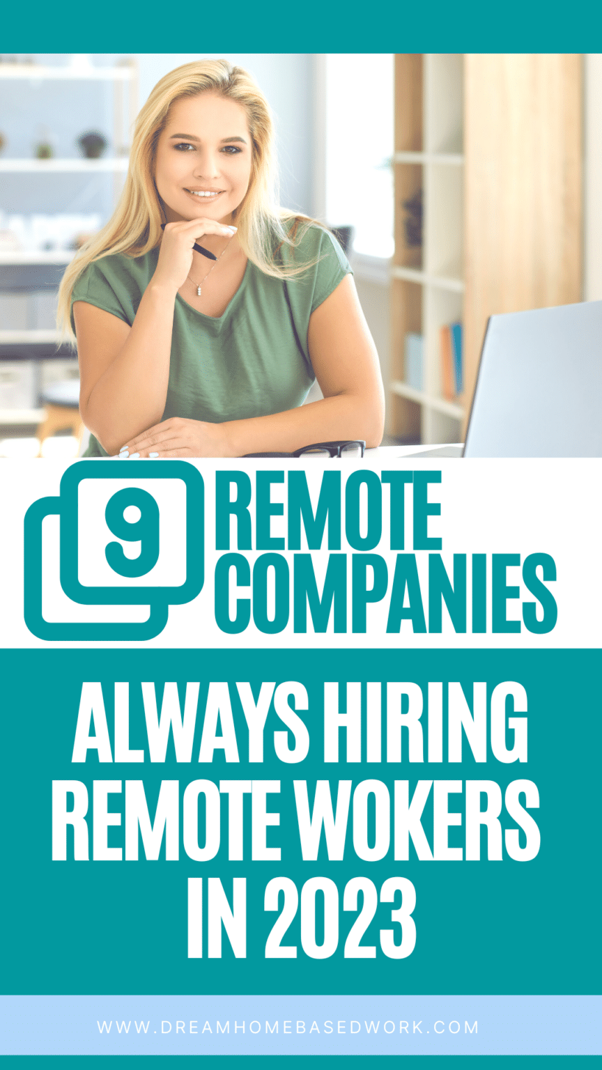 9 Remote Jobs That Are Always Hiring (Work from Home 2023)