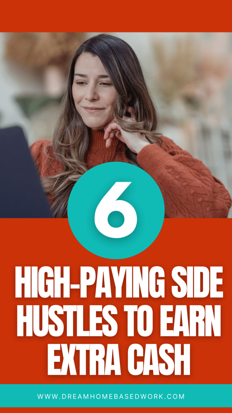 6 Easy High-Paying Side Hustles for Real Cash Today